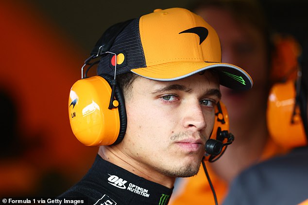 Lando Norris enters the Azerbaijan Grand Prix this weekend trailing his McLaren team-mate Oscar Piastri by 31 points in the drivers