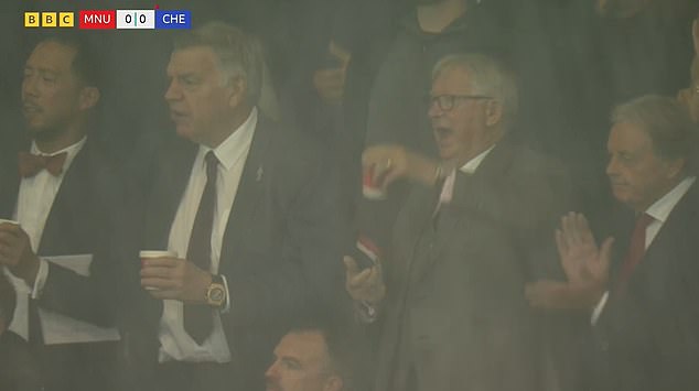 Sir Alex Ferguson celebrated Robert Sanchez