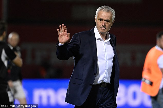 Jose Mourinho made a winning return in his first game back as Benfica boss on Saturday