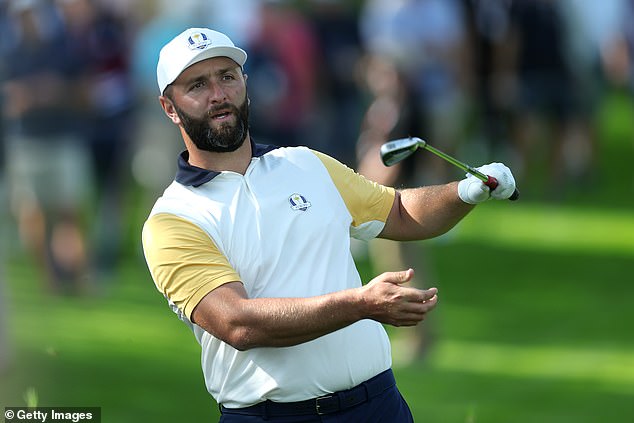 Jon Rahm was met with cries of
