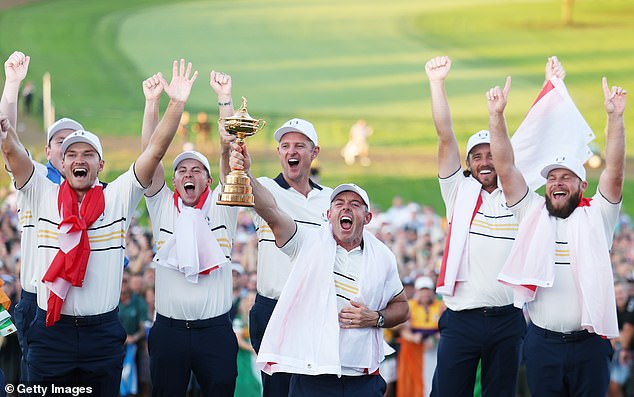 Europe held off a remarkable USA fightback to win a first Ryder Cup on away soil since 2012