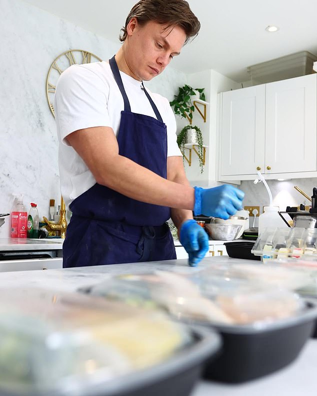 Jonny Marsh has become a chef to Premier League stars after being recommended to others by Kevin De Bruyne