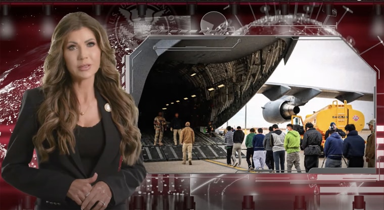 Kristi Noem in the U.S. Department of Homeland Security