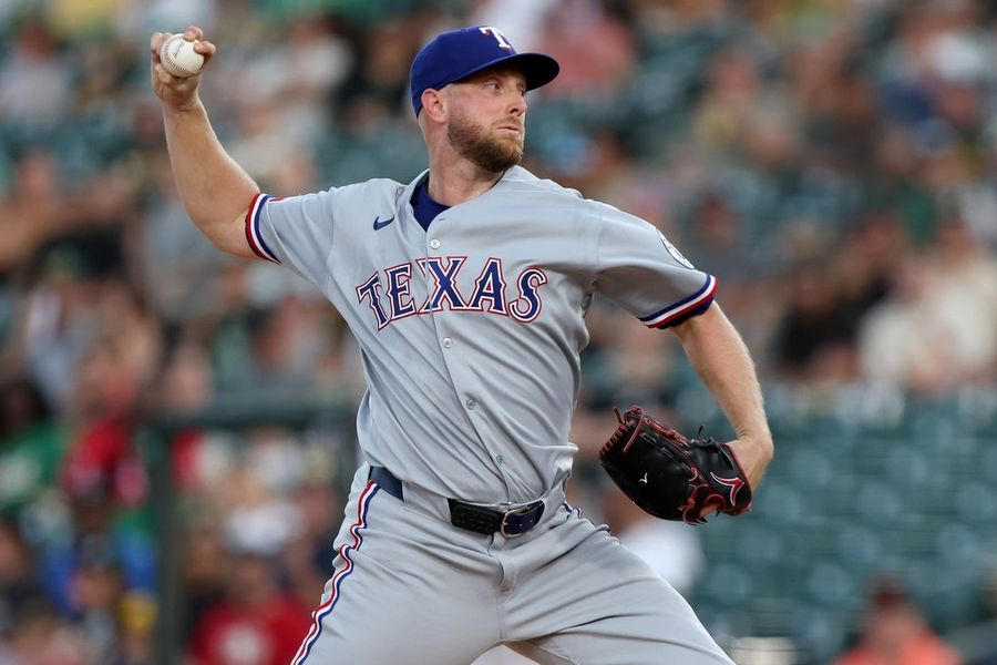 MLB: Texas Rangers at Athletics