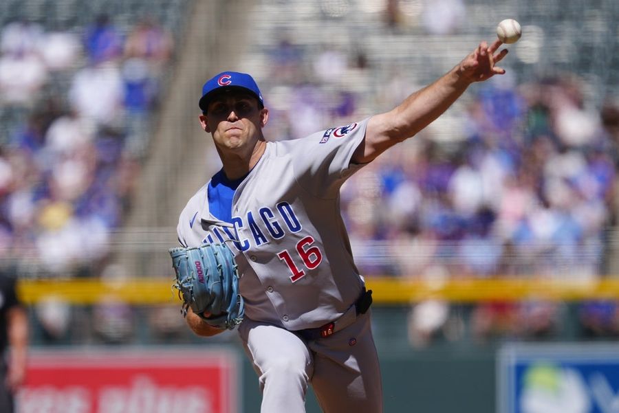 MLB: Chicago Cubs at Colorado Rockies