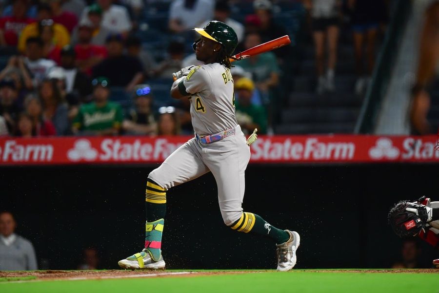 MLB: Athletics at Los Angeles Angels