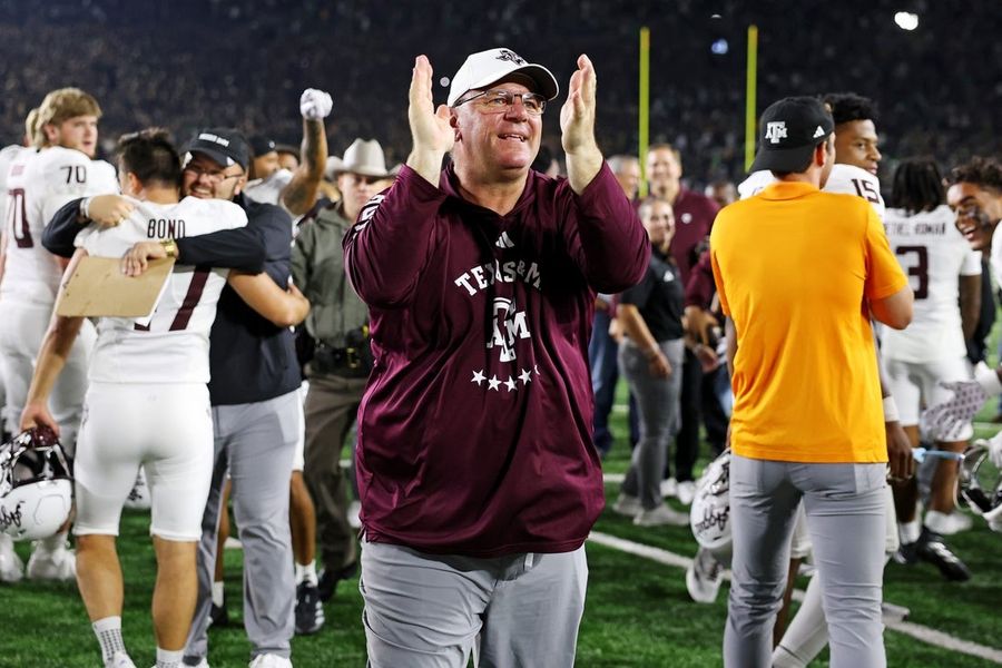 NCAA Football: Texas A&amp;M at Notre Dame