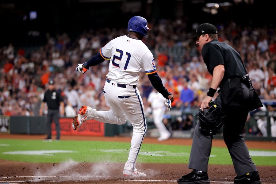 MLB: Texas Rangers at Houston Astros