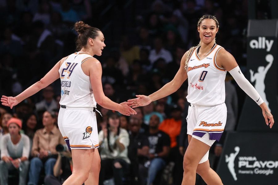 WNBA: Playoffs-Phoenix Mercury at New York Liberty