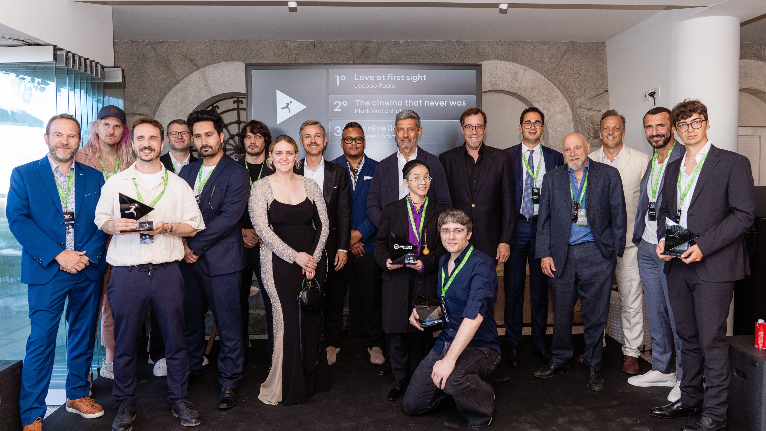 Replay AI Film Festival finalists and judges