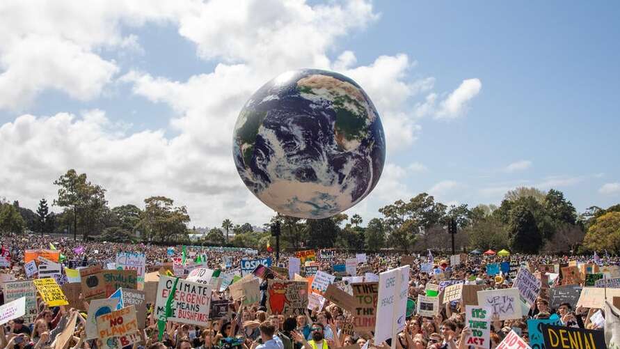 Global Climate Strike in Sydney. © Marcus Coblyn / Greenpeace