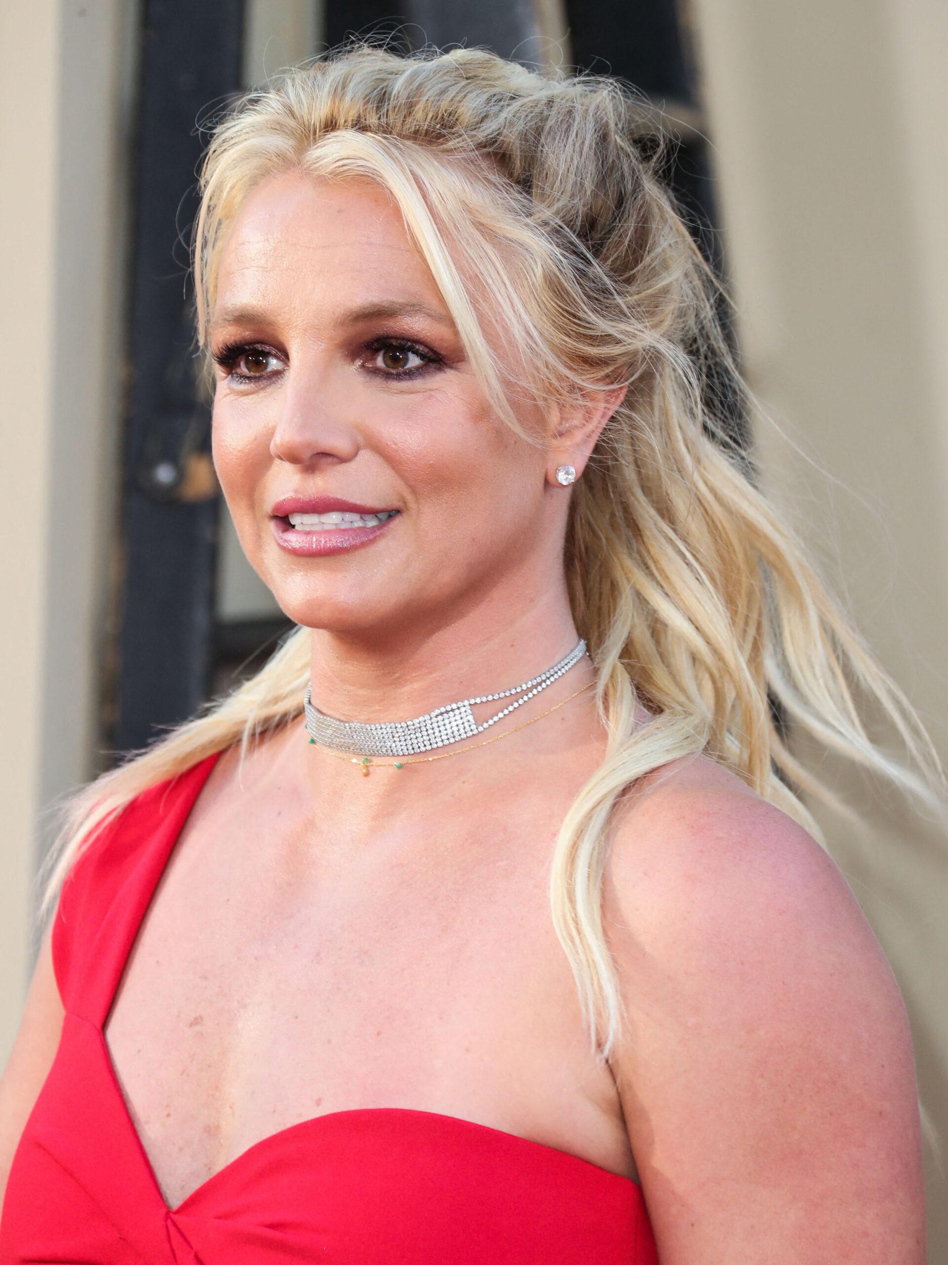 Britney Spears at the World Premiere Of Sony Pictures