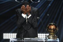 Ousmane Dembélé breaks down in tears after being crowned 2025 Ballon d’Or winner in Paris
