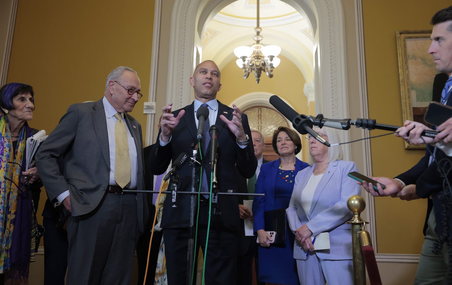Congressional Democrat Appropriation Leaders Hold Press Conference