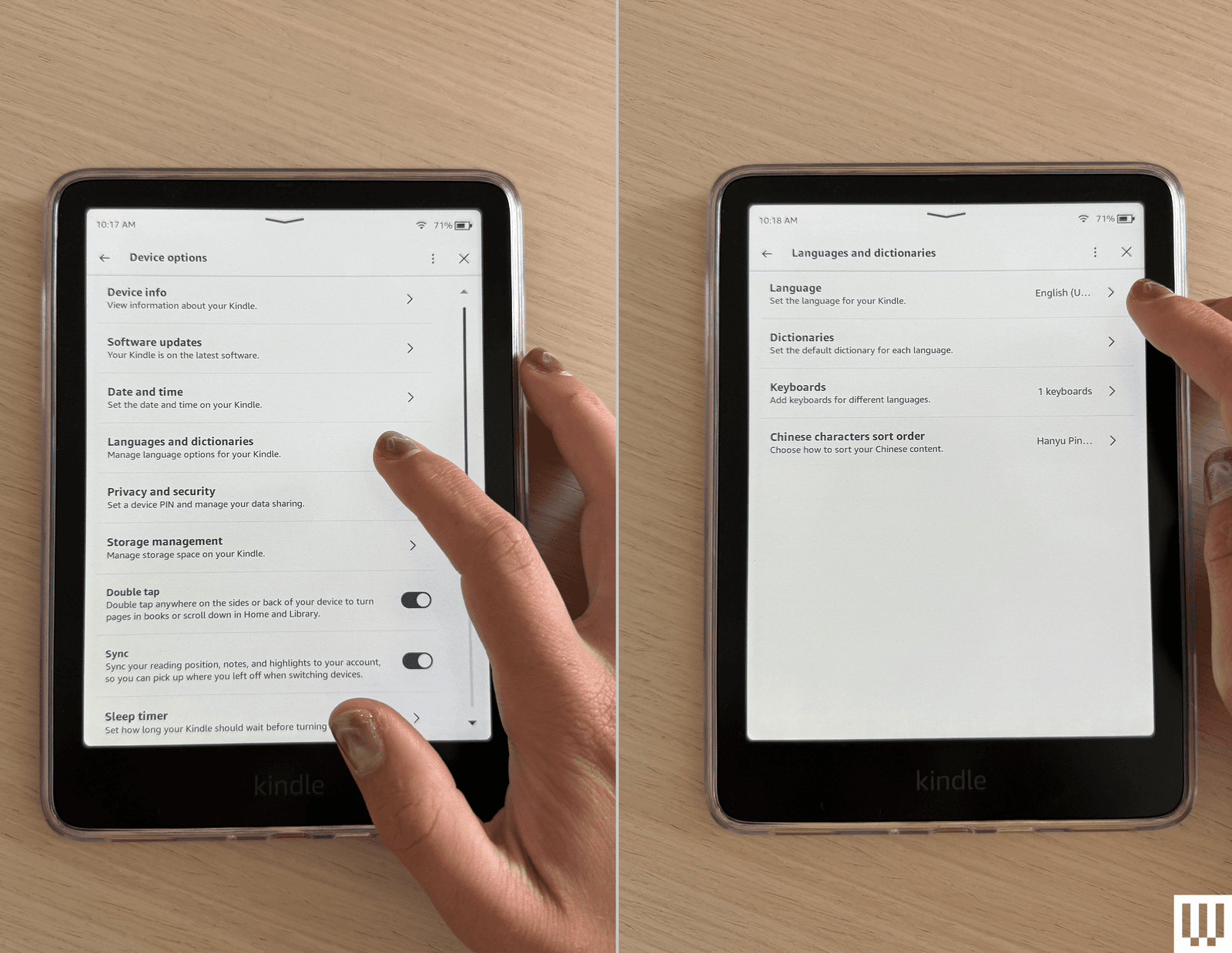 How to Change Your Kindles Language Spanish French Japanese and More