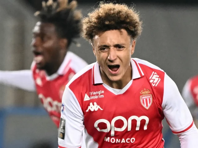 bayer leverkusen on sunday announced the signing of morocco international eliesse ben seghir from monaco photo afp