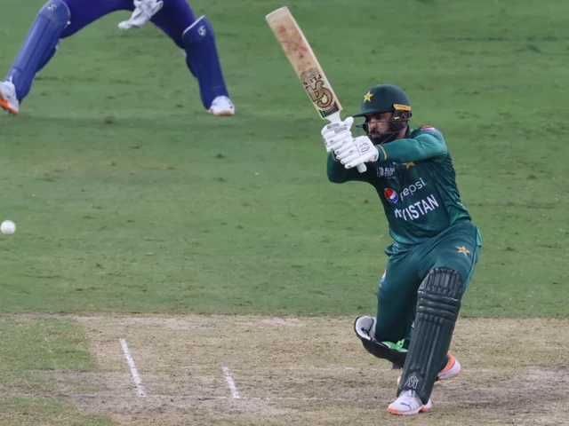 he played key knocks against new zealand and afghanistan in pakistan s 2021 t20 world cup run photo afp