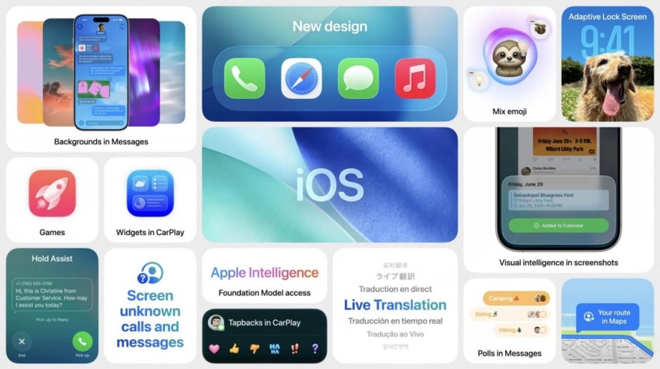 iOS 26 update