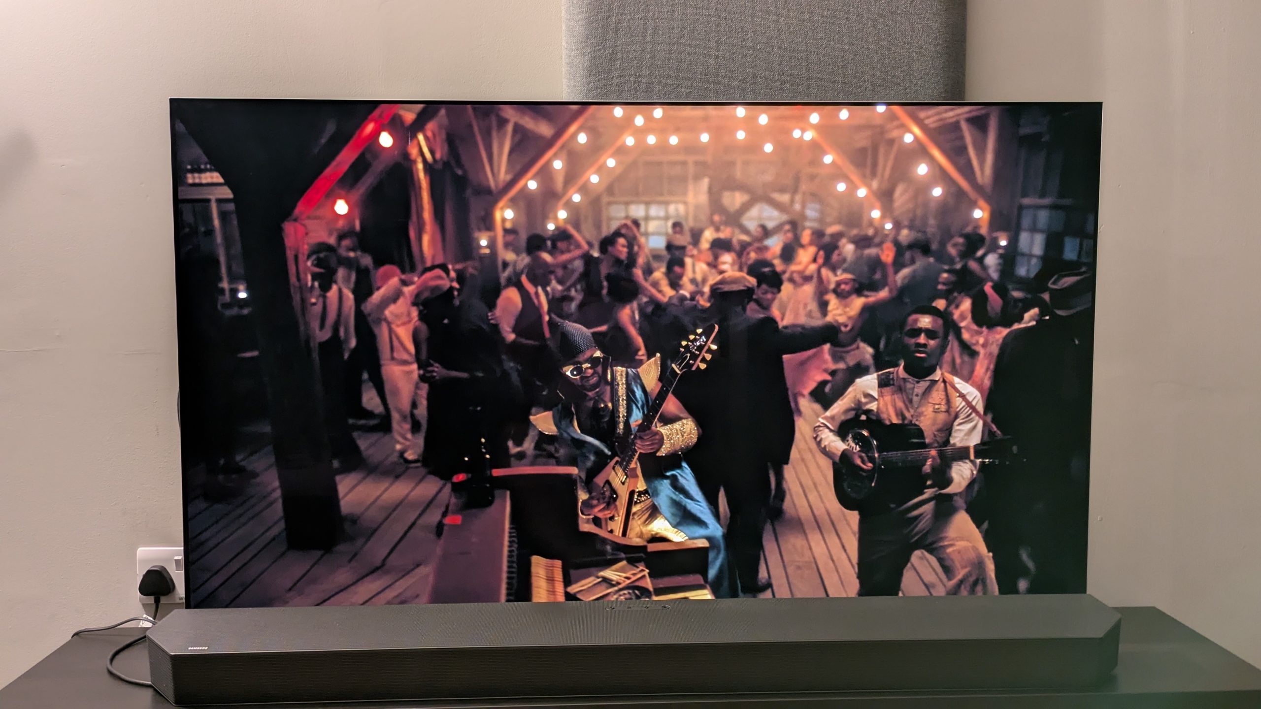 Sinners 4K Blu-ray on LG G5