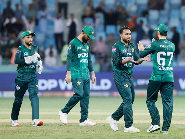 pakistan need to win their final group stage game against uae to qualify for the super four photo pcb