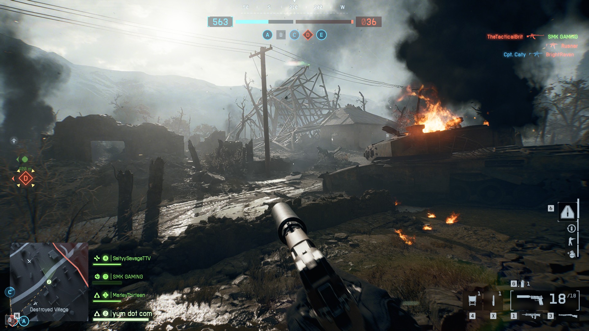 A round of Battlefield 6.