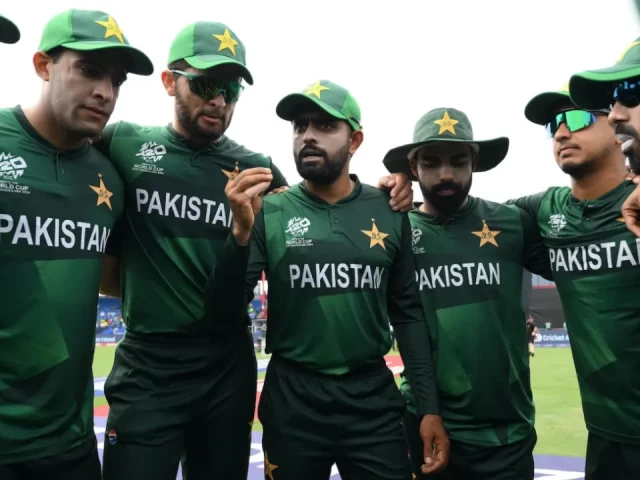 shaheen afridi babar azam and mohammad rizwan are among seven pakistan players due to play in the bbl this season photo icc