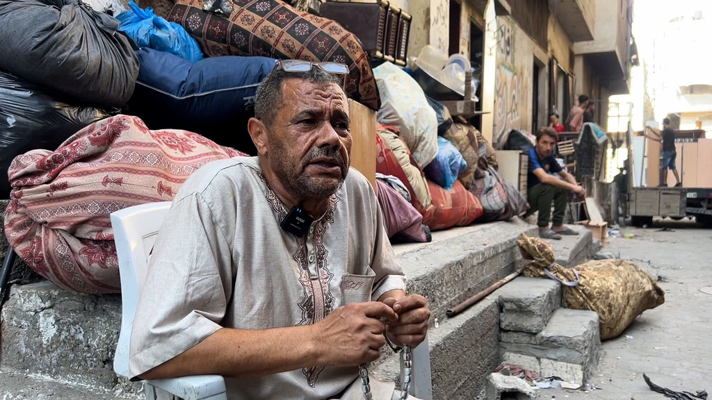 Abu Amer Al-Sharif, A Palestinian in Gaza City.