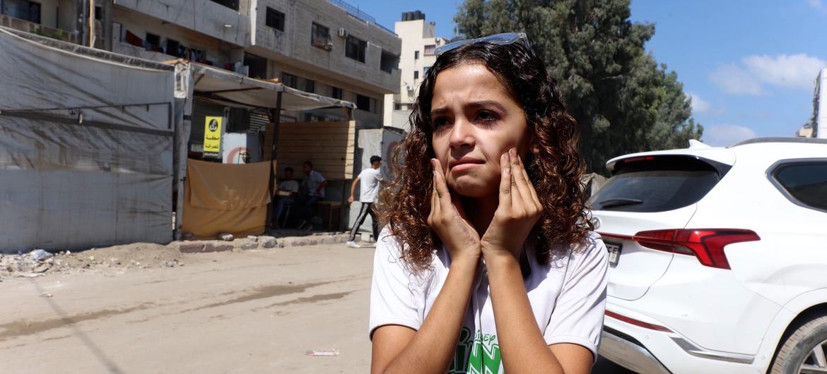 A child from Gaza, who lost her father during the war, said “two years of our lives are gone for nothing.&quot;