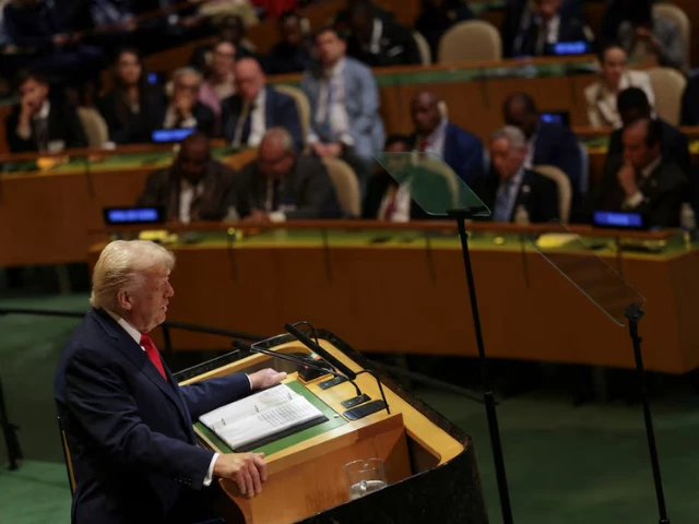 us president donald trump speaks during the 80th united nations general assembly in new york city new york us september 23 2025 photo reuters