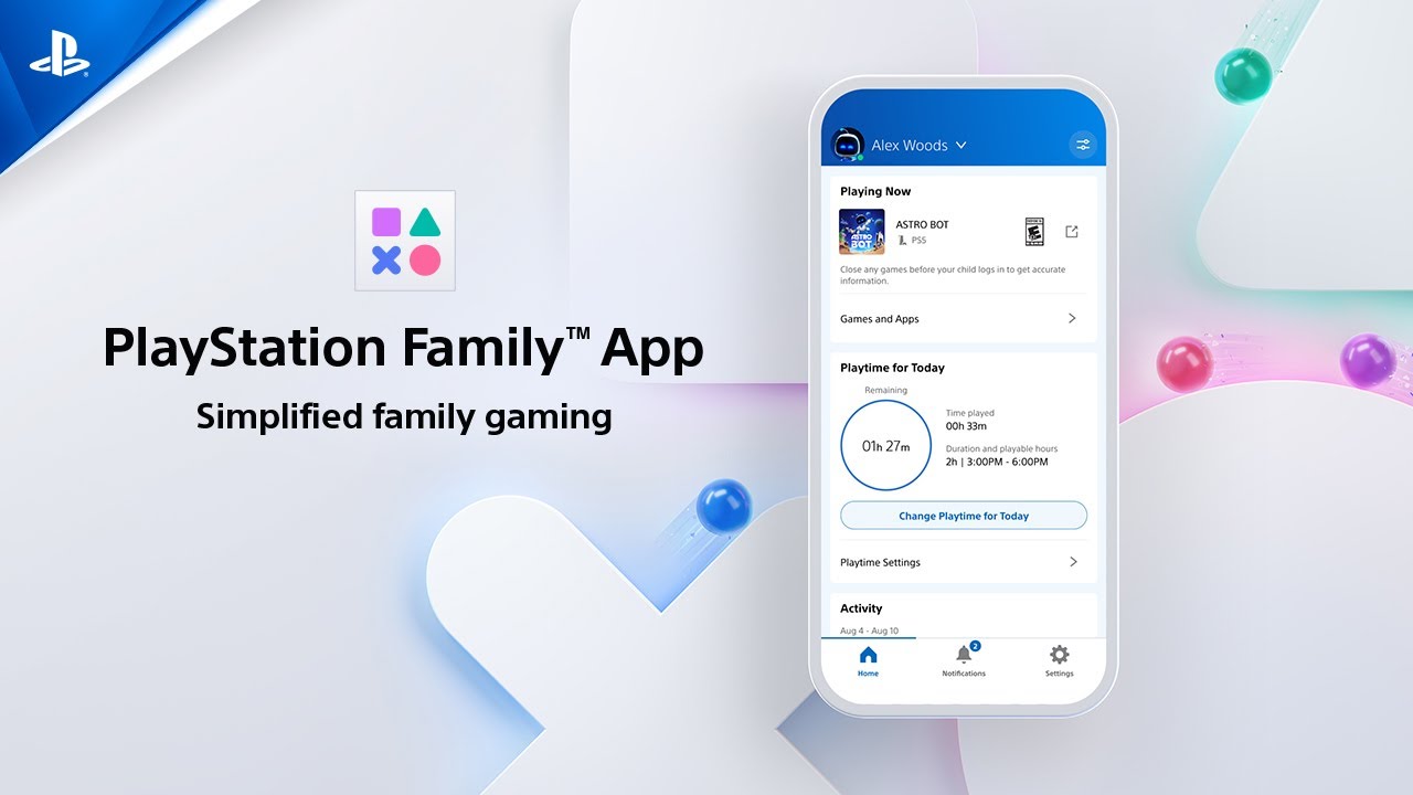 Announcing PlayStation Family App for parental controls and family management