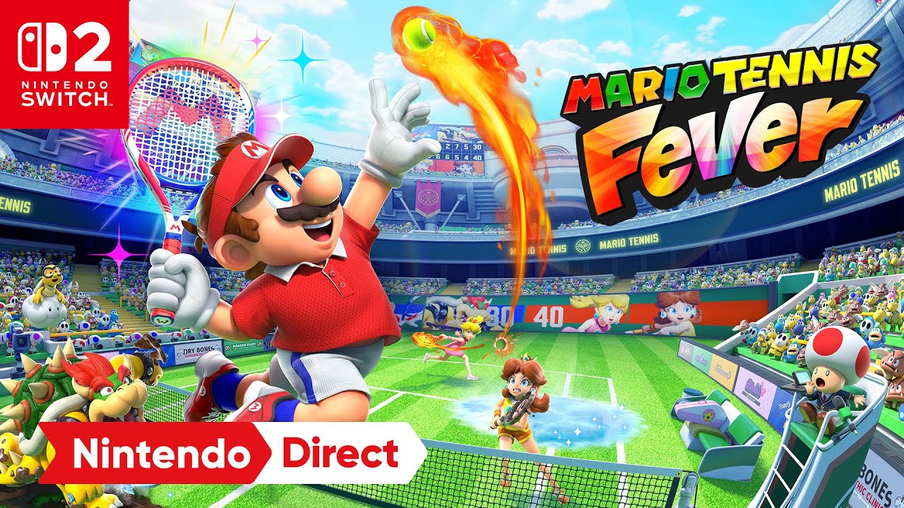 Mario Tennis Fever – Nintendo Direct 9.12.2025 - YouTube