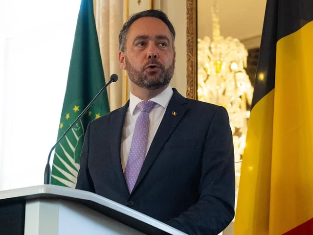 belgium foreign minister maxime prevot photo x file