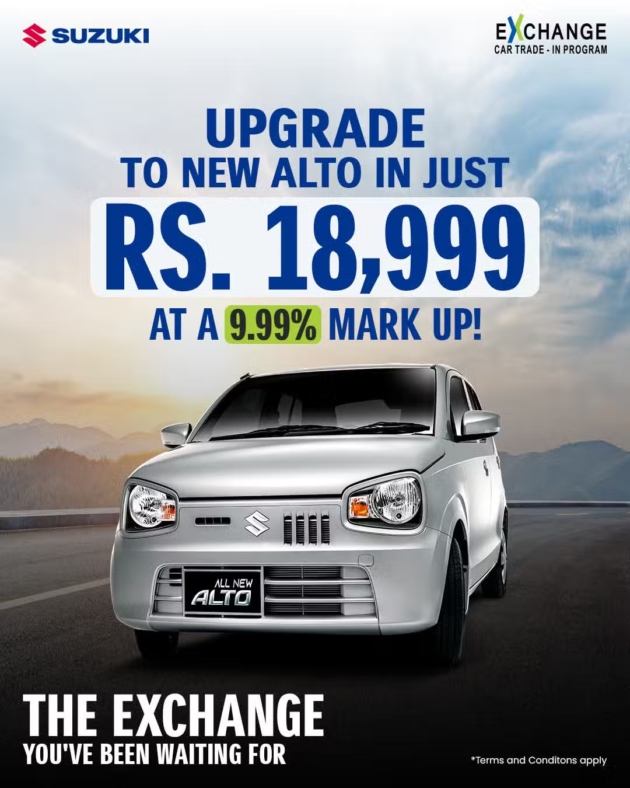 Suzuki Alto Owners Can Now Trade In For Latest Model Through Hbl
