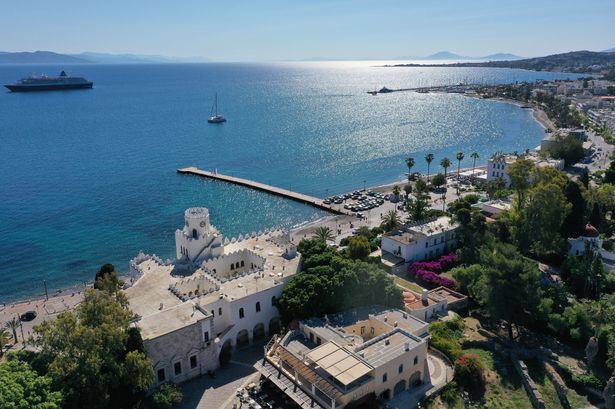The woman was staying on the Greek island of Kos