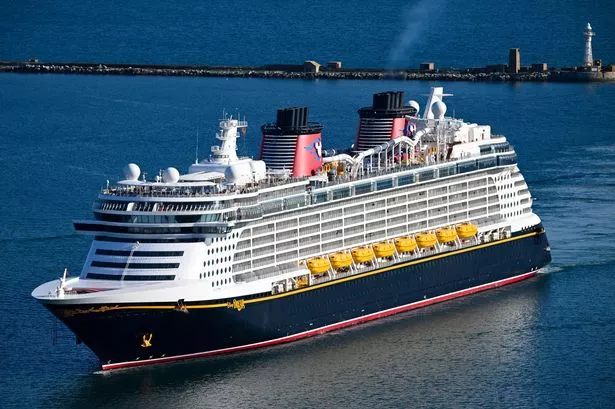 A photo of the ship