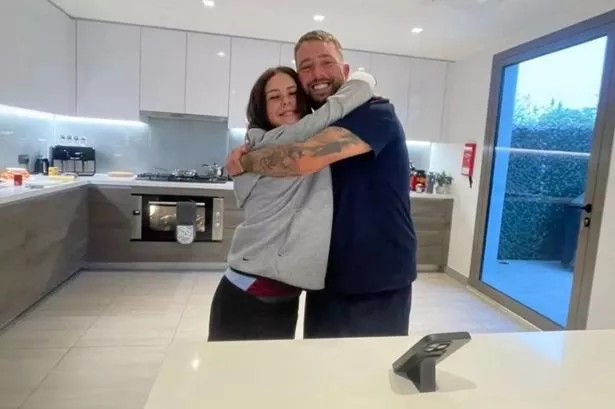 Kasey Lei Greene and her dad