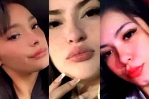 The three victims were aged 15, 20 and 21