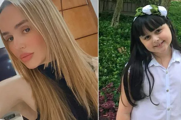 Lidiane Lorenço, 33, and her 15-year-old daughter Miana Sophya