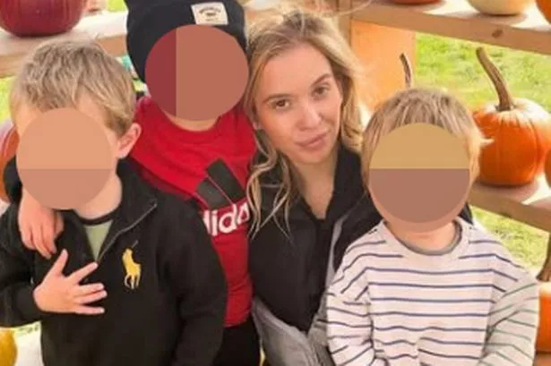 Savannah Kulla and her sons