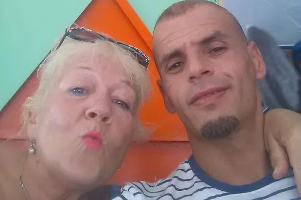Karen Aghzzaf, 70, from Yorkshire, pouts in selfie with her Moroccan husband Brahim, 46