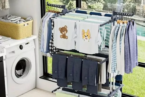Neo 4 Tier Grey Clothes Airer Horse Drying Rack