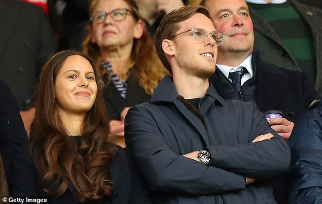 Kyril Louis-Dreyfus watches his Sunderland team with wife Alexandra Nowikovsky. The Black Cats owner is investing in rugby Sevens, a sport he sees as ready for growth