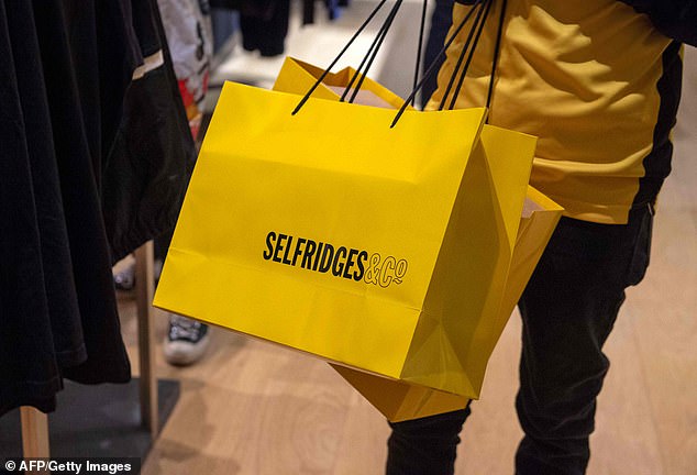 Sales slump: Selfridges, which has shops in London, Liverpool and Birmingham, highlighted the pain caused by ministers’ refusal to restore VAT-free shopping for overseas visitors