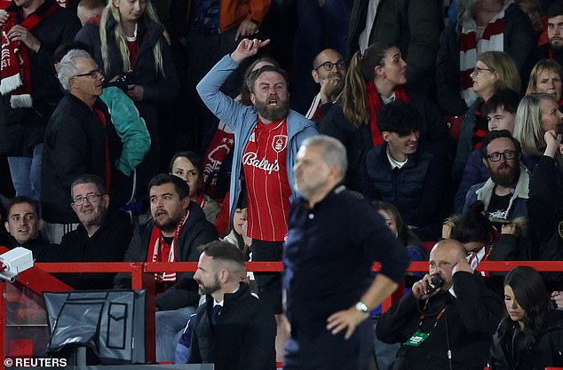 Ange Postecoglou was booed by his own supporters in Nottingham Forest