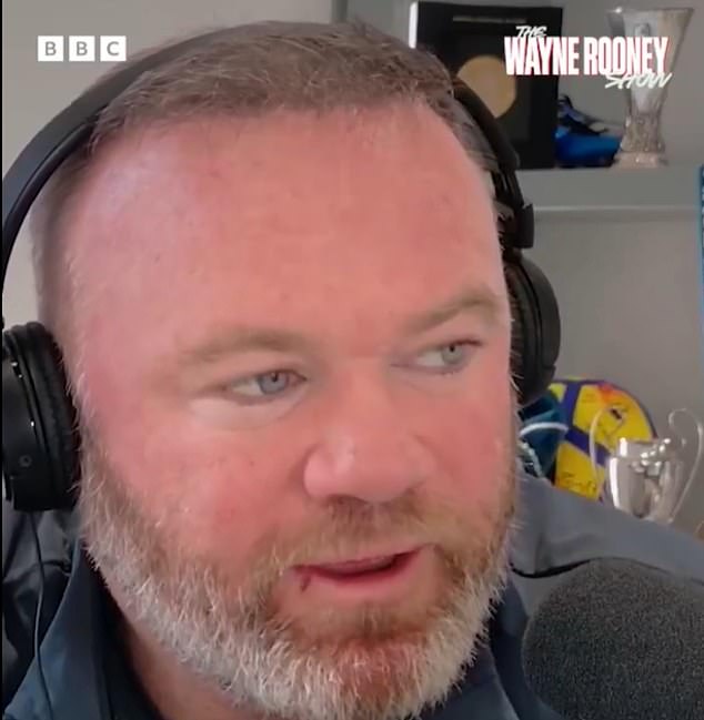 Wayne Rooney has named the top five defenders he played against in the Champions League