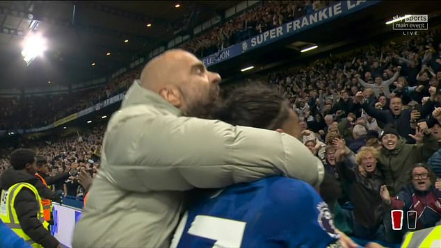 Enzo Maresca celebrated his side