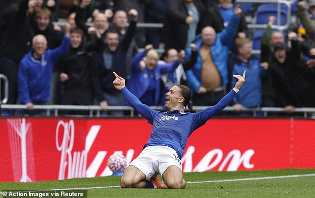 Jack Grealish scored his first Premier League goal for Everton to stun Crystal Palace late on