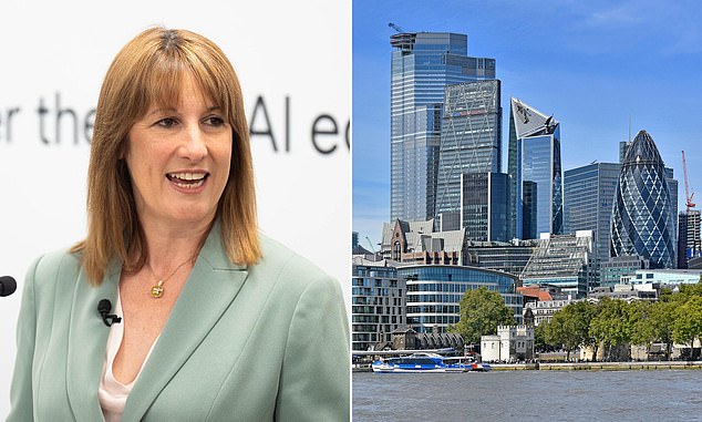 No respite: A host of household names could quit the stock market in a £600billion exodus from London, which would be a blow to Rachel Reeves