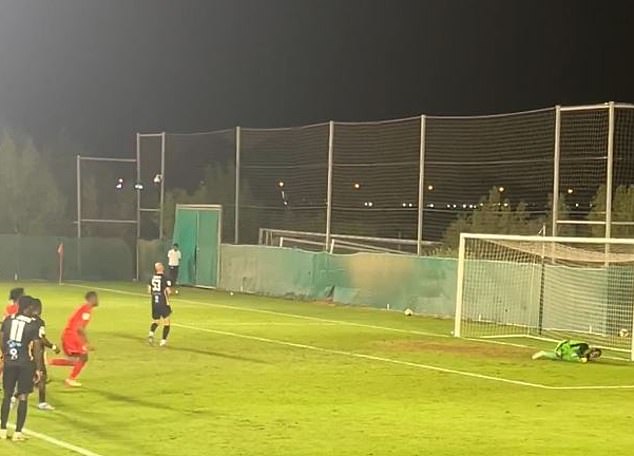 Jonjo Shelvey struck a penalty to forget as he stepped up for his new side Arabian Falcons