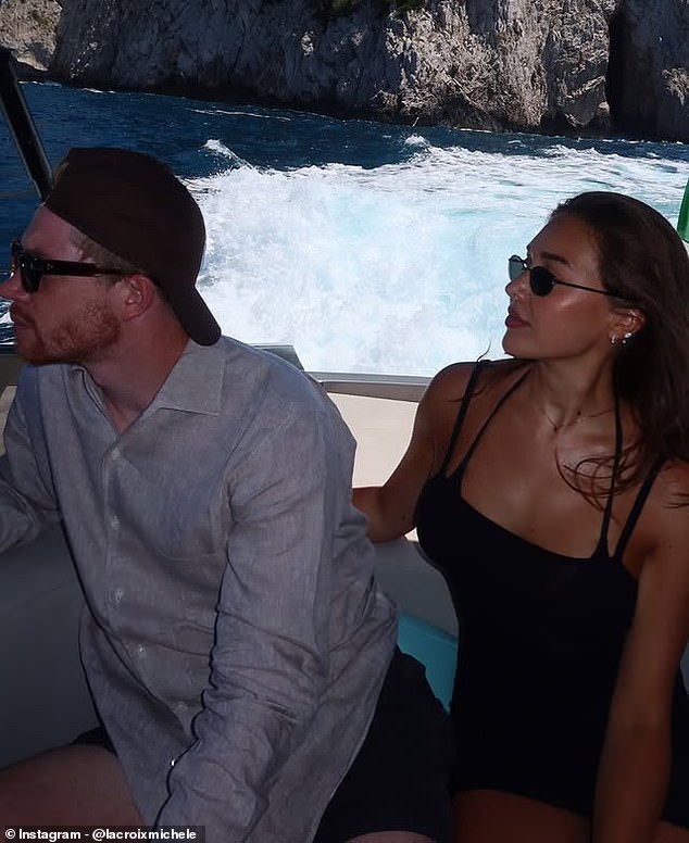 Kevin De Bruyne and his wife Michele Lacroix have been enjoying their new life in Naples